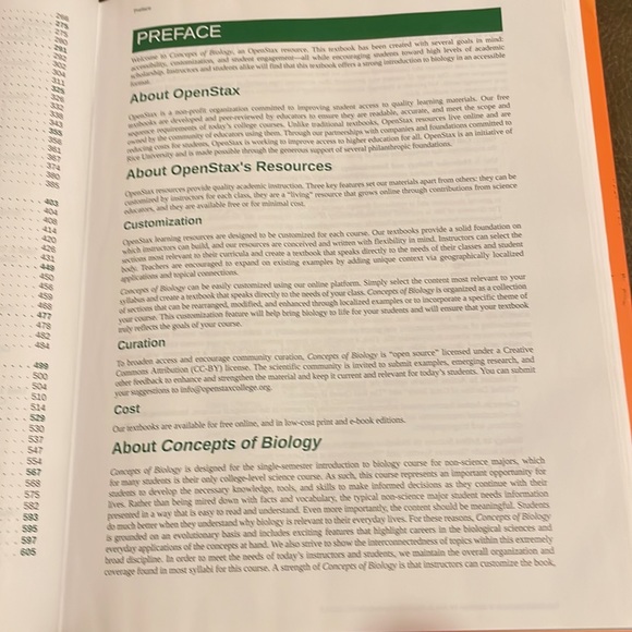 Concepts of Biology, open stax Book - Picture 9 of 9